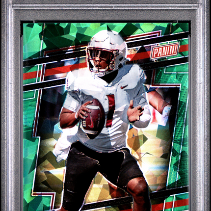 2024 Panini National Vip Gold Prospect Cameron Cam Ward Green Sparkle PSA 9 /99