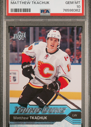 2016 Upper Deck Matthew Tkachuk #231 PSA 10