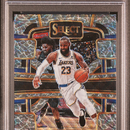 2023 Panini Select LeBron James #66 Elephant Prizm PSA 10