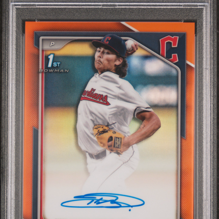 2024 Bowman Draft Chrome Auto Braylon Doughty #CPABD Org Refractor /25 PSA 10