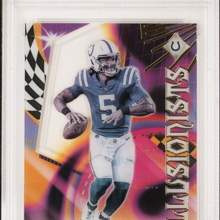 2023 Panini Illusions Illusionists Anthony Richardson #10 PSA 8