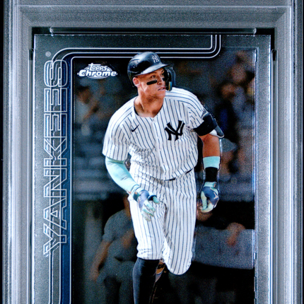 2025 Topps Chrome Aaron Judge #99 PSA 9