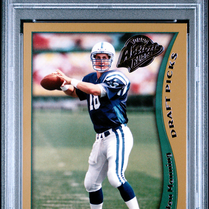 1998 Topps Action Flats Peyton Manning #K5 PSA 10