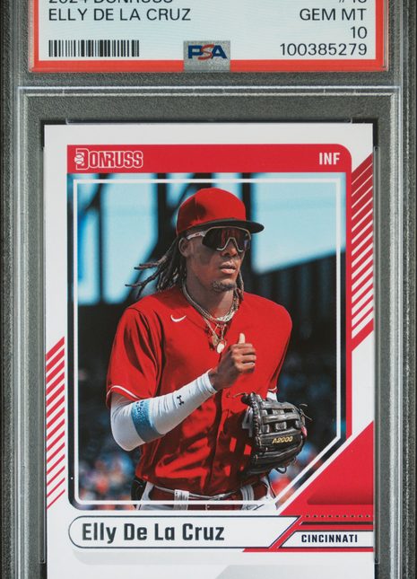 2024 Panini Donruss Elly De La Cruz #18 PSA 10