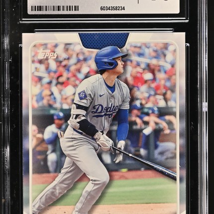 2024 Topps 50/50 Shohei Ohtani #76 CGC 10
