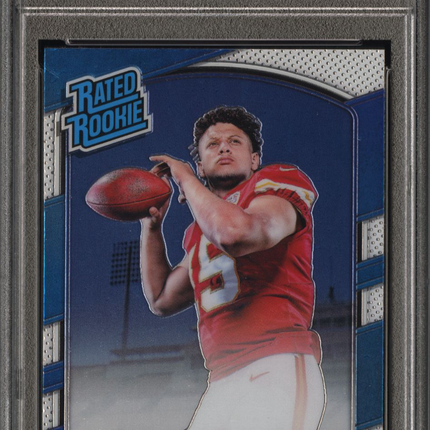 2017 Panini Donruss Optic Patrick Mahomes II RC #177 PSA 10