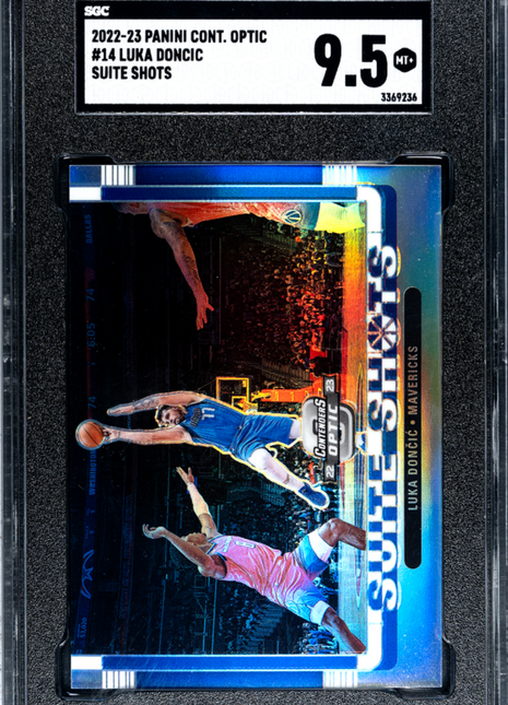 2022 Panini Contenders Optic Luka Doncic #14 SGC 9.5