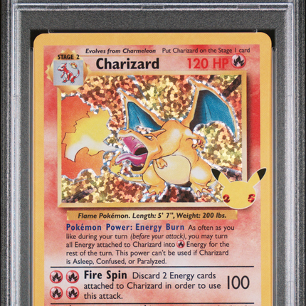 2021 Pokemon Celebrations Classic Collection Charizard Base Set PSA 9 #4