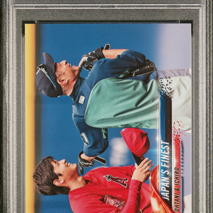 2018 Topps Update Shohei Ohtani Ichiro #US153 PSA 8