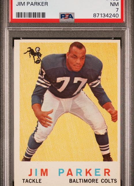 1959 Topps Jim Parker #132 PSA 7
