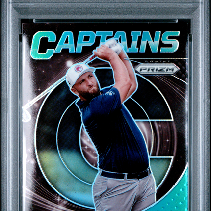 2024 Panini Prizm LIV Golf Jon Rahm #75 Teal PSA 10