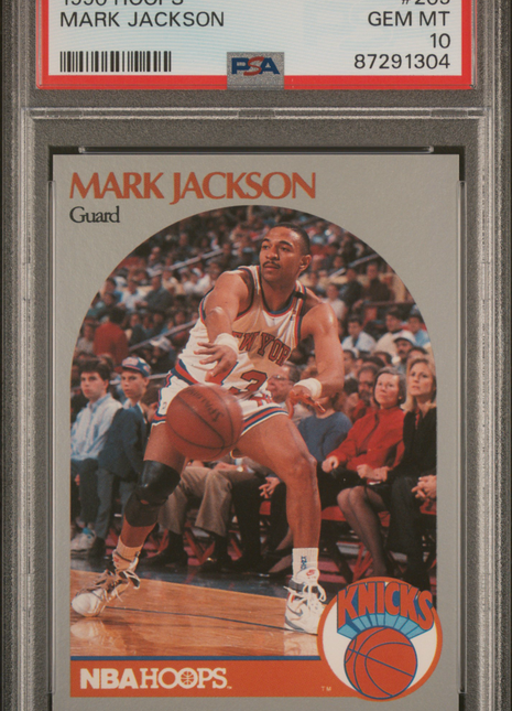 1990 Hoops Mark Jackson #205 PSA 10