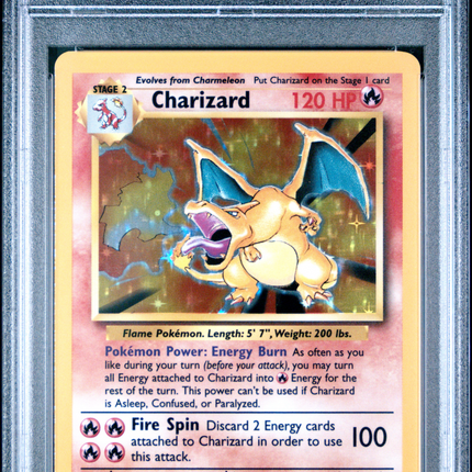 1999 Pokemon Game Charizard PSA 8 #4