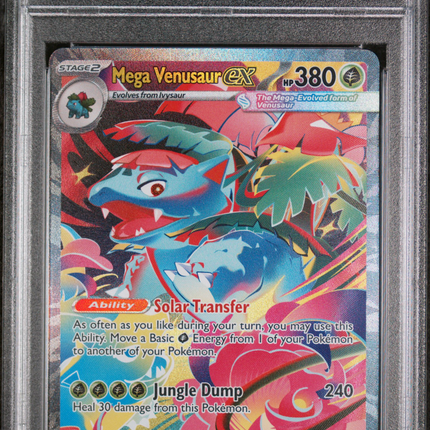 2025 Pokemon Mega Venusaur EX Special Illustration Rare PSA 10 #177