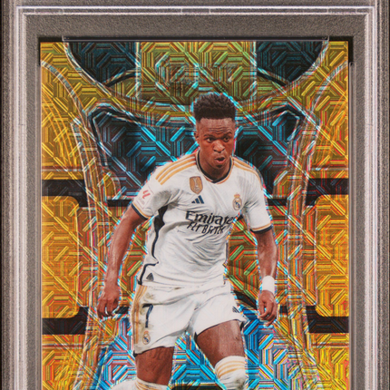 2023-24 Panini Select La Liga Vini JR. #167 Gold Mojo PSA 9 /10