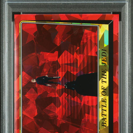 2023 Topps Chrome Sapphire Star Wars Battle Vader Luke Skywalker #119 PSA 10