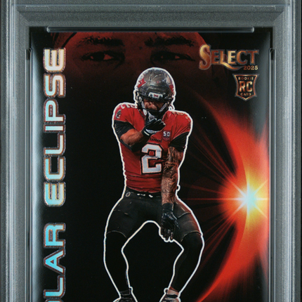 2025 Panini Select Solar Eclipse Emeka Egbuka #2 PSA 10
