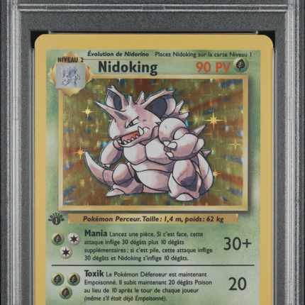 1999 Pokemon French Nidoking 1st Edition French PSA 5 #11