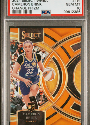 2024 Panini Select WNBA Cameron Brink #191 PSA 10