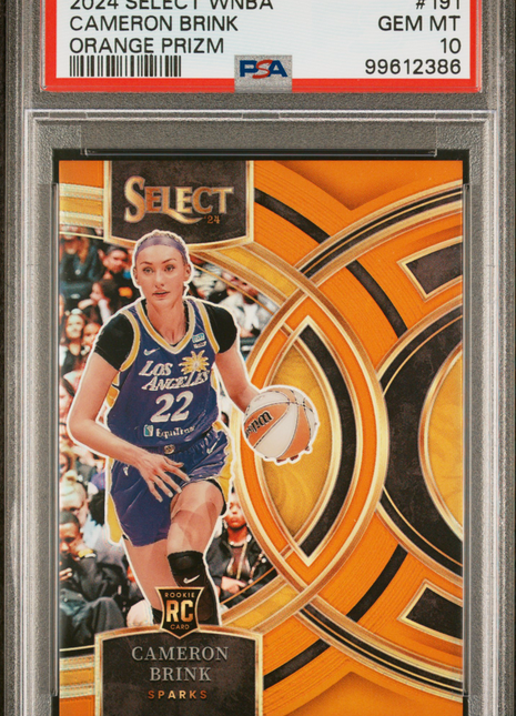 2024 Panini Select WNBA Cameron Brink #191 PSA 10