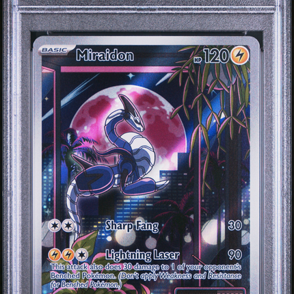 2023 Pokemon SVP EN-SV Black Star Promo Miraidon Svi Etb-Miraidon PSA 10 #013