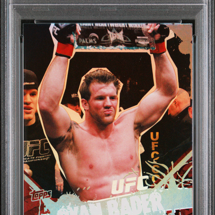 2010 Topps UFC Main Event The Ultimate Fighter Ryan Bader #TT38 PSA 10