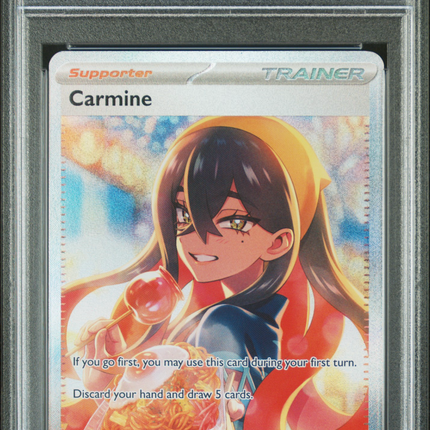 2024 Pokemon Twilight Masquerade Carmine Special Illustration Rare PSA 10 #217