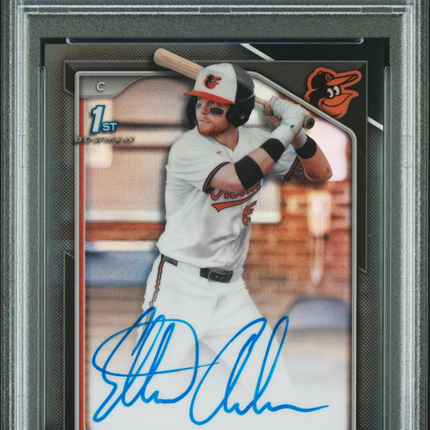 2024 Bowman Draft Chrome Auto Ethan Anderson #CPAEA Black Refractor 02/10 PSA 9