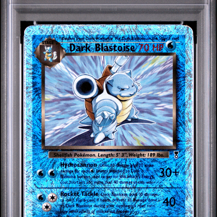 2002 Pokemon Legendary Collection Dark Blastoise Rev.Foil PSA 2 #4