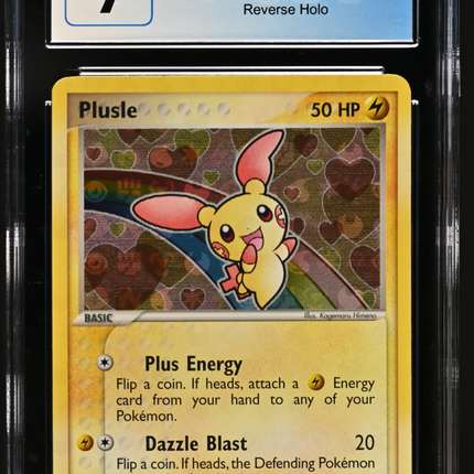 2004 Pokemon EX Hidden Legends Plusle 69/101 CGC 9 #69/101 Reverse Holo