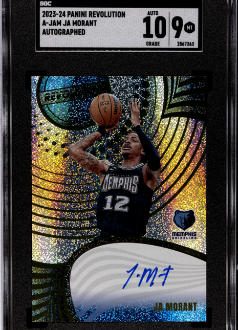 2023 Panini Revolution Ja Morant #A-JAM SGC 9