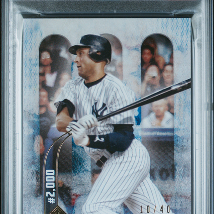 2020 Topps Transcendent Captain Collection 3,000 Hits Derek Jeter /40 PSA 10