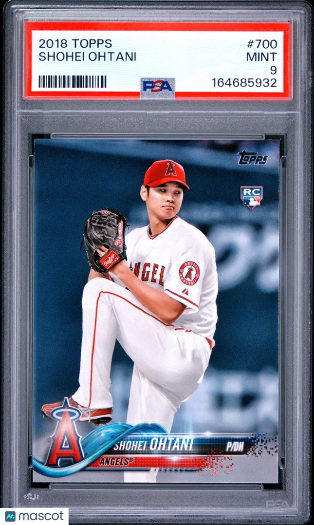 2018 Topps Shohei Ohtani #700 PSA 9
