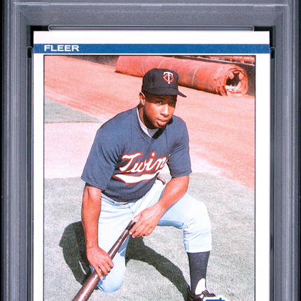 1984 Fleer Update Kirby Puckett #U-93 PSA 8