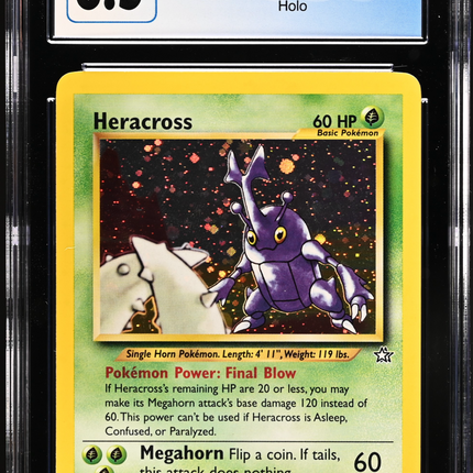 2000 Pokemon Neo Genesis Heracross CGC 8.5 #6/111