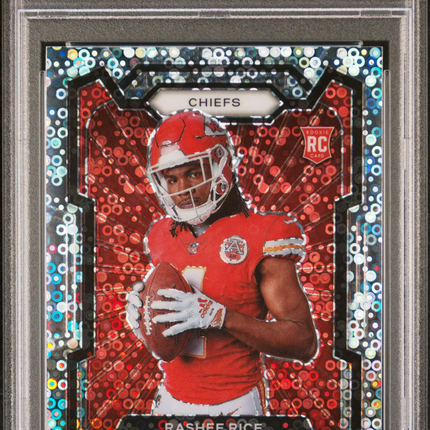 2023 Panini Prizm Rashee Rice #326 Variation No Huddle PSA 10