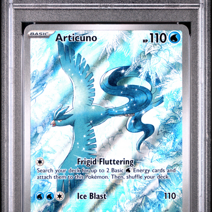 2025 Pokemon JTG EN-Journey Together Articuno Illustration Rare PSA 9 #161