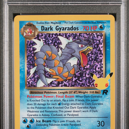 2021 Pokemon Classic Collection Dark Gyarados Classic Coll-Team Rocket PSA 10 #8