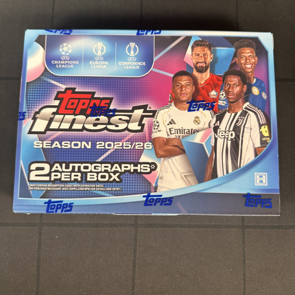 SOCCER 2025-26 Topps Finest UEFA Champions League Soccer Box