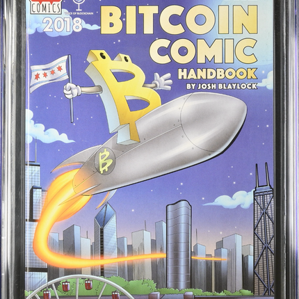 Bitcoin Comic Handbook #1 Devil's Due 8/18 CGC 9.8
