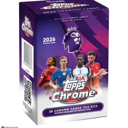 Soccer 2025-26 Topps Chrome EPL Value Box