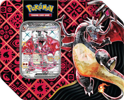 Pokemon Charizard Paldean Fates Tin