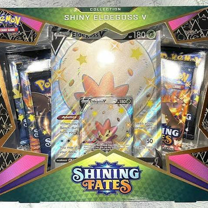 Pokemon Shining Fates Collection Shiny Eldegoss V Box