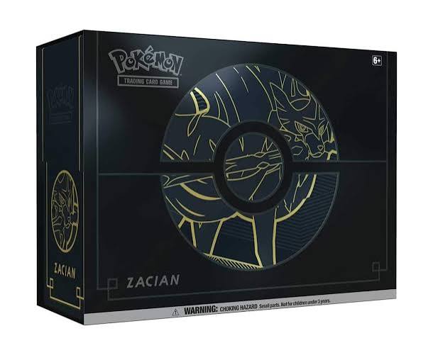 Pokemon ETB Plus Zacian Box