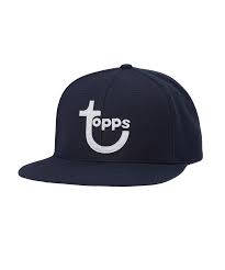 Topps Navy Wool Snapback Hat