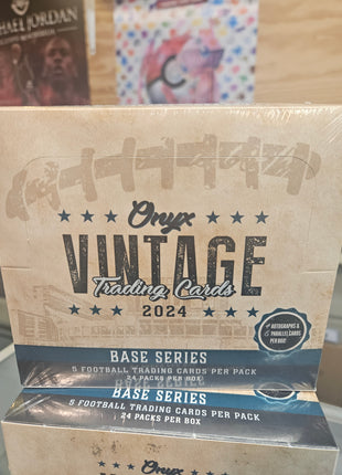 2024 Onyx Vintage Football Base Series Box