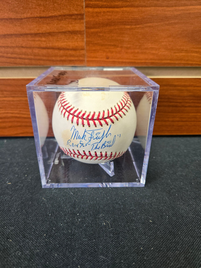 MEM Mark Fidrych Signed Baseball