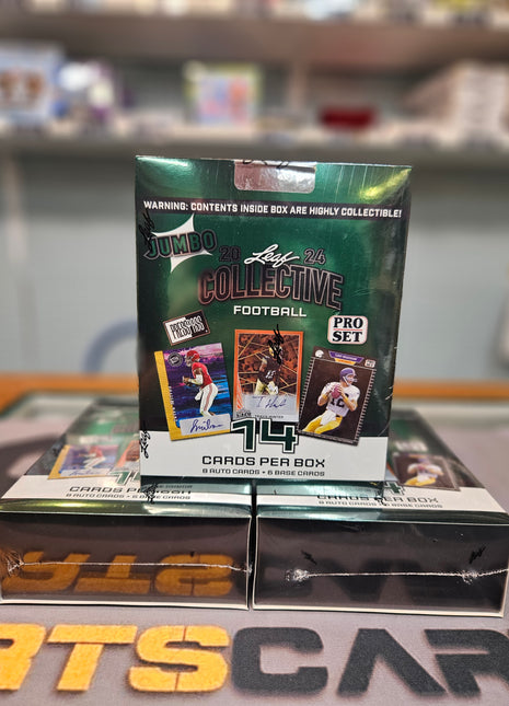 2024 Leaf Collective Football Jumbo Box