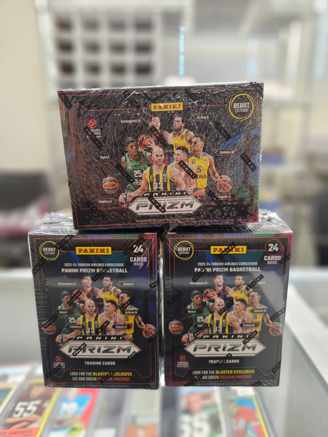 2023-24 Panini Prizm Euroleague Basketball Blaster Box
