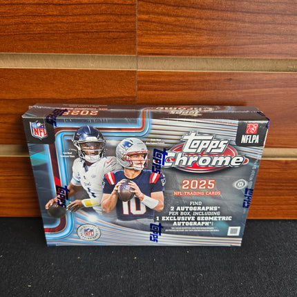 NFL 2025 Topps Chrome Football Breakers Delight Box
